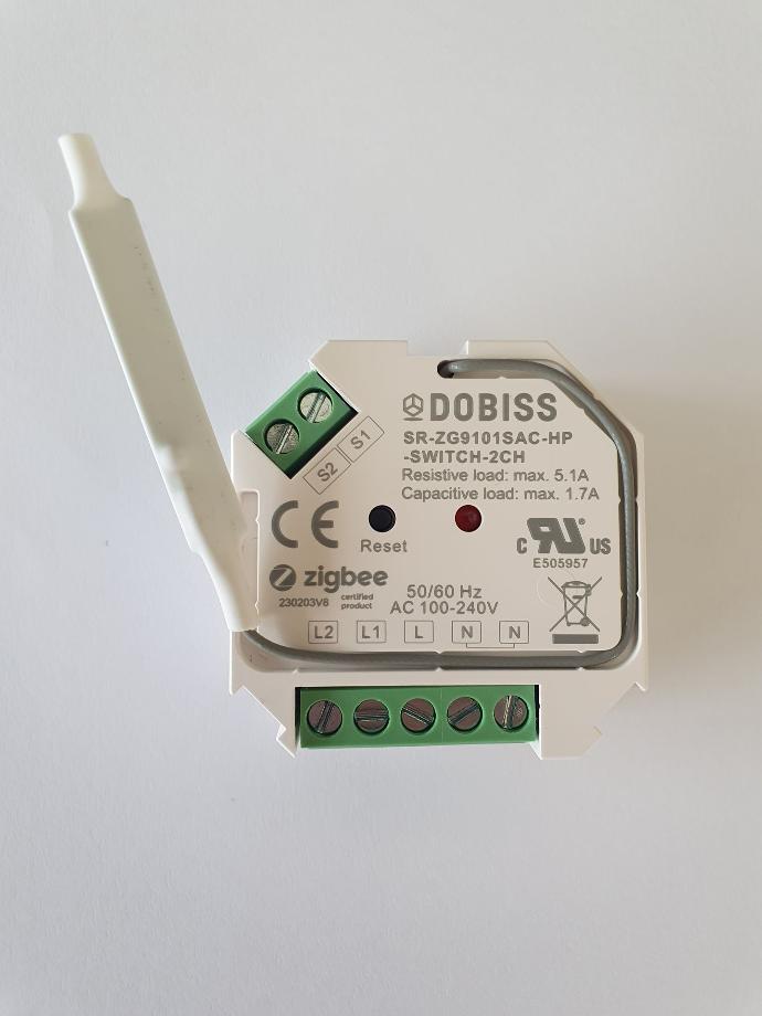 DO5469-2CH DOBISS ZIGBEE dubbel relais